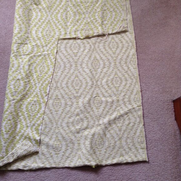 Green Upholstery Fabric Material Sewing Crafting Cushion Cove 1 Piece Home Decor - Picture 3 of 3